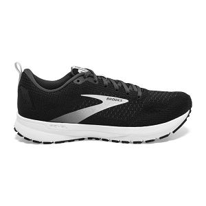 Brooks Revel 4 Road Running Shoes - Womens, Black/White | IE-IDA087294